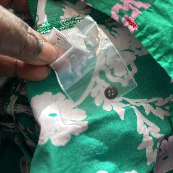 Xenia Xirena Aurie Cotton Puff-Sleeve Mini Dress S - Picture 10 of 10